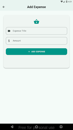 Family Budget Planner Screenshot 1