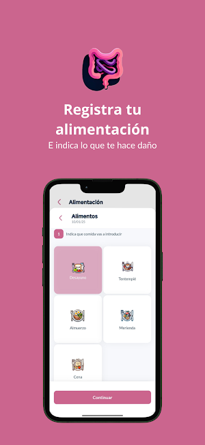 Asistente EII: Crohn y Colitis Screenshot 2