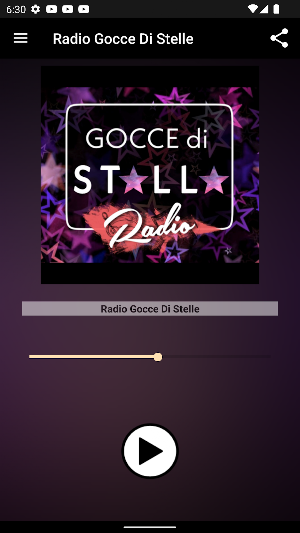 Radio Gocce Di Stelle Screenshot 1