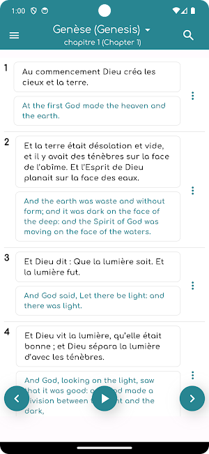La Bible Darby en français Screenshot 1