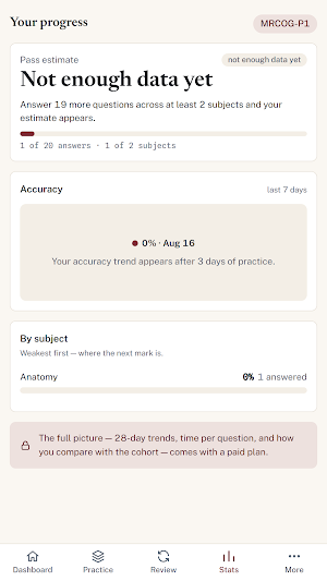 SpecialityMCQs Screenshot 1