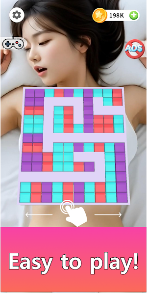 Sexy Jelly Merge Puzzle Screenshot 3