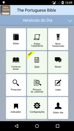 The Portuguese Bible OFFLINE Screenshot 0