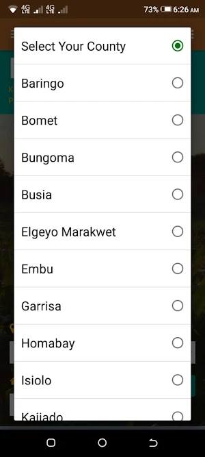 KALRO KAOP Weather Screenshot 1