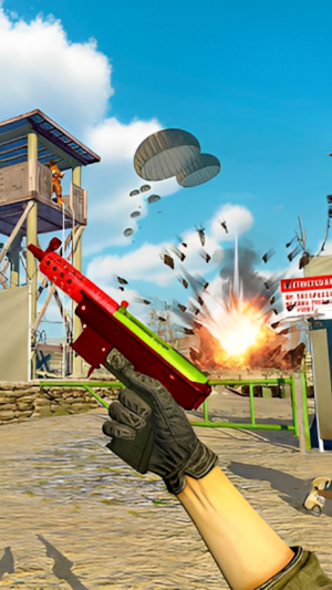 Commando Gun Fire Critical Ops Screenshot 0