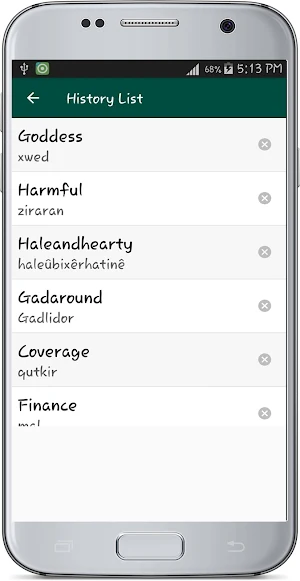 English To Kurdish Dictionary Screenshot 2