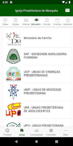 Igreja Presbiteriana de Mesquita Screenshot 3