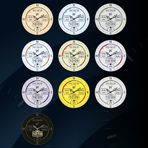 Compass Trek - watch face Screenshot 2