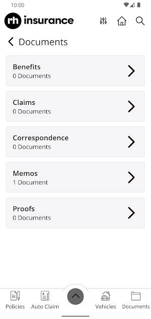 RH Insurance Inc. Mobile Screenshot 2