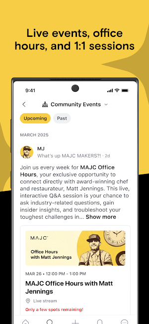 MAJC Community Screenshot 3