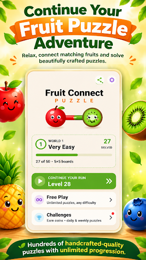 Fruit Connect Puzzle Screenshot 0