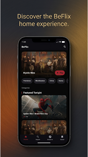 BeFlix: Movie & TV Shows Screenshot 1