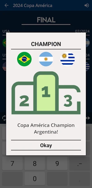 Copa América Calculator Screenshot 3