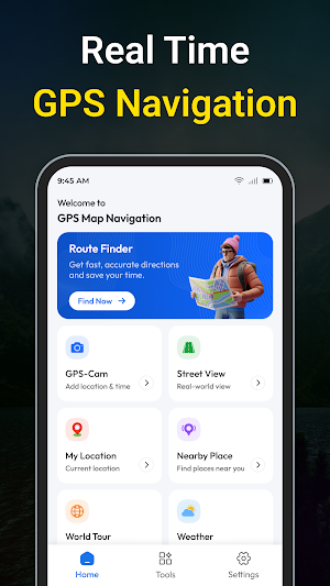 GPS Navigation & Route Finder Screenshot 0