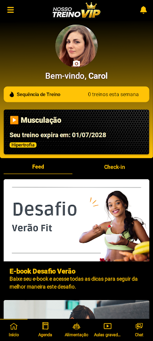 NossoTreinoVip Screenshot 1