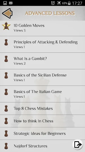Chess - Best Games - Tutorials Screenshot 2