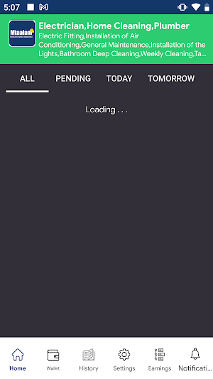 Mtaalam Provider Screenshot 2