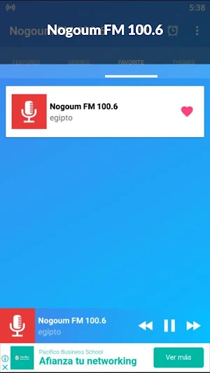 nogoum fm 100.6 Screenshot 1
