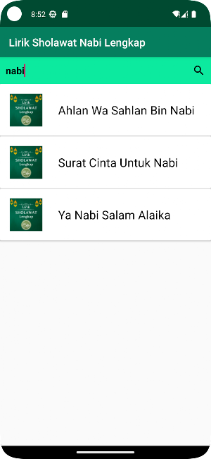 Lirik Sholawat Nabi Lengkap Screenshot 2