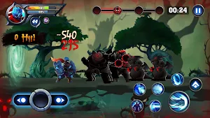 Stickman Warrior Fighting Wars Screenshot 0