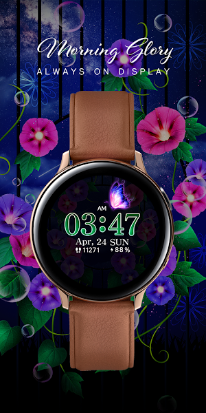 Morning Glory_Watchface Screenshot 3