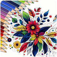 Flowers Color By Number