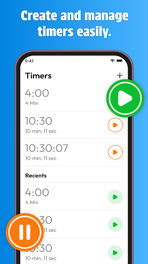 Alarm Clock: Timer & Stopwatch Screenshot 2