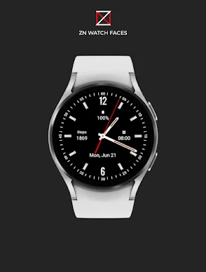 Black Jet Analogue Watch Face Screenshot 2