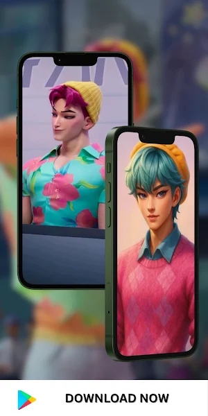 Saja Boys KPOP Demon Wallpaper Screenshot 3