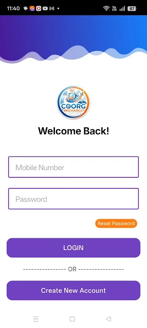 Coorg Recharge Mobile & DTH Screenshot 1