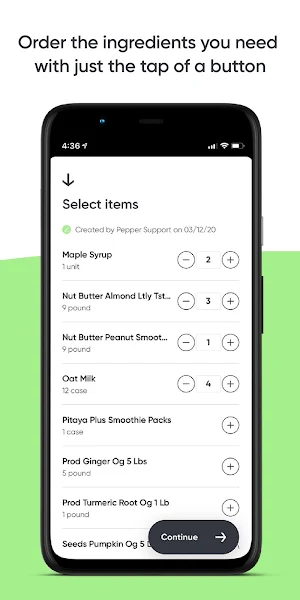 Pepper for Restaurants Screenshot 1