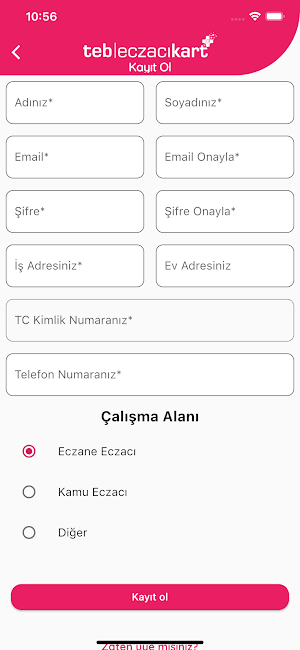 TEB Eczacı Kart Screenshot 1