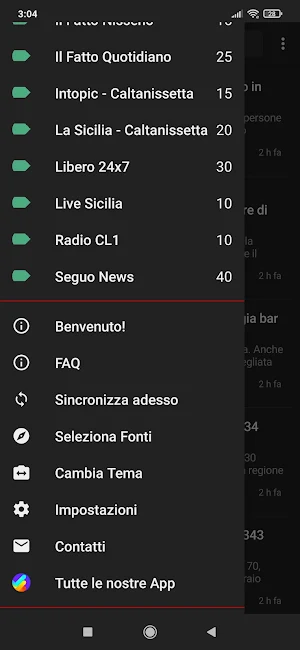 Caltanissetta notizie Screenshot 1