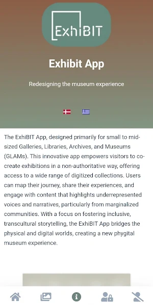 Exhibit App Screenshot 1
