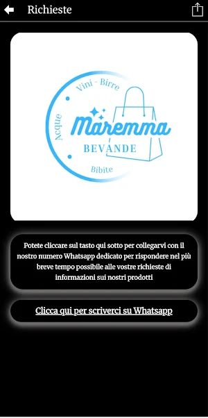 MAREMMA BEVANDE STORE Screenshot 1