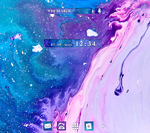 Marble Pattern Theme Screenshot 0