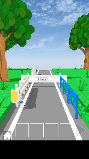 脱出ゲーム　道とガードレール Screenshot 0