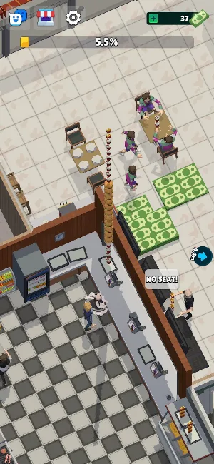 Fastfood Rush - tycoon Screenshot 0