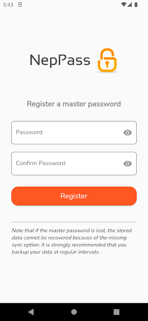 NepPass - Password Manager Screenshot 1