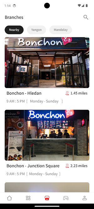 Bonchon Myanmar Screenshot 2
