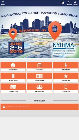 NYHIMA Conference Screenshot 0