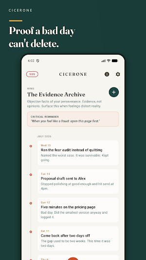 Cicerone: Trust Yourself Again Screenshot 3