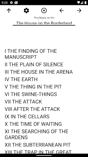 Book, The House on the Borderl Screenshot 0