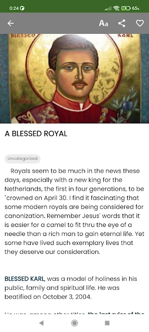 Recent Saints You Should Know Screenshot 0