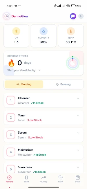 DermaGlow Screenshot 3