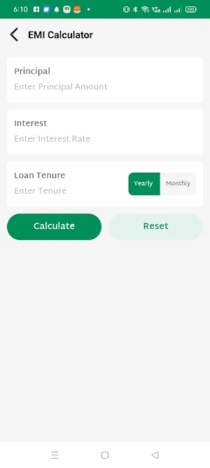 LoanPro - EMI Loan Calculator Screenshot 3