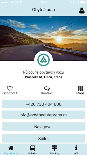 Obytná auta Praha Screenshot 0