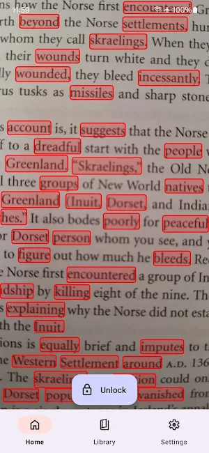 Word Snap - Scan for Meaning Screenshot 0