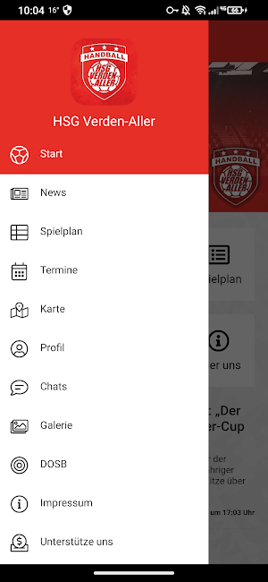 HSG Verden-Aller Screenshot 2
