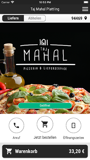 Taj Mahal Plattling Screenshot 0
